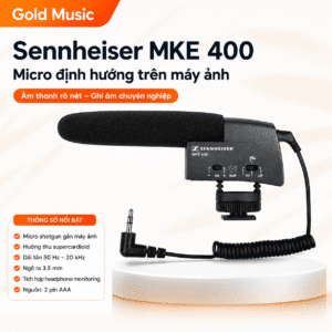 sennheiser mke 400 micro