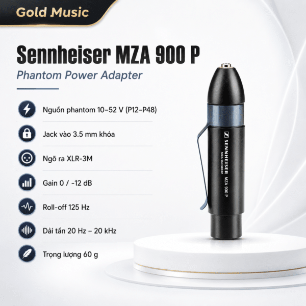 sennheiser mza 900 p phantom power adapter