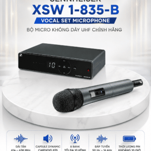 sennheiser xsw 1 835 b vocal set microphone