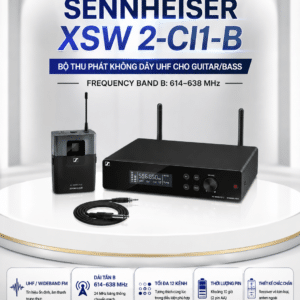 sennheiser xsw 2 ci1 b instrument set microphone
