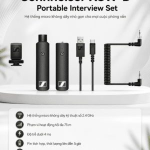 sennheiser xsw d portable interview