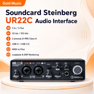 soundcard steinberg ur22c audio interface