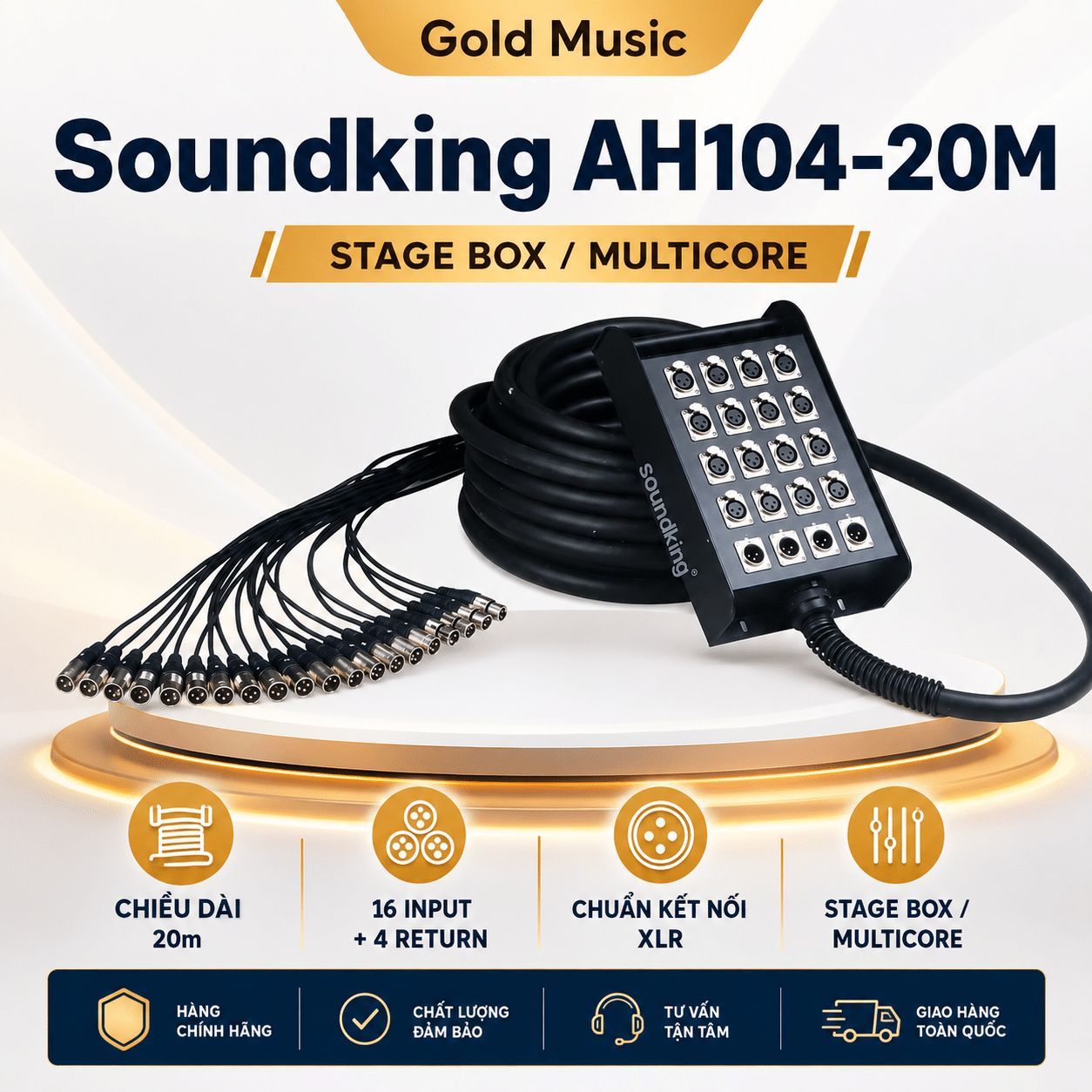 Soundking AH104-20M hệ thống âm thanh công suất lớn soundking ah104 20m he thong am thanh