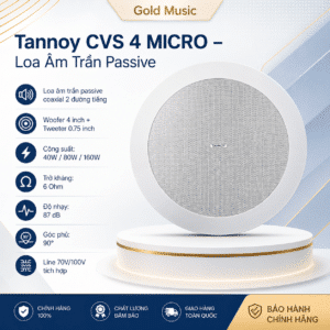 tannoy cvs 4 micro loa am tran passive