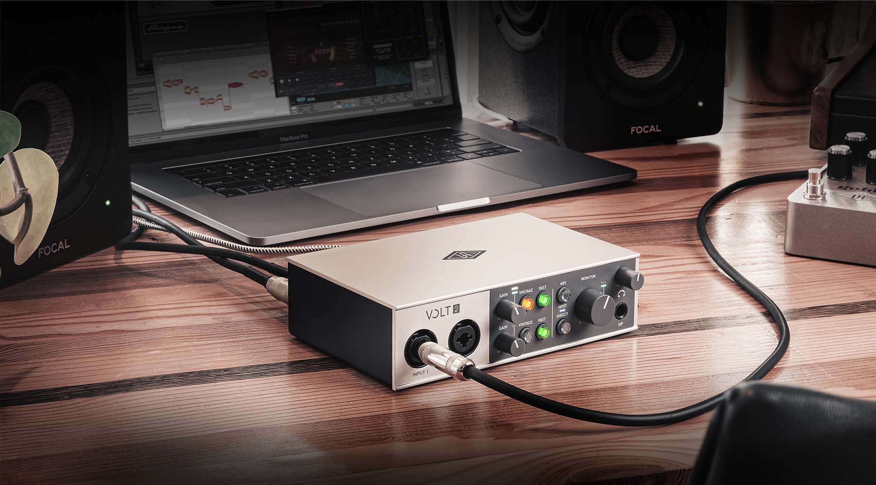 Universal Audio Volt 2 – Audio Interface uavolt2 1
