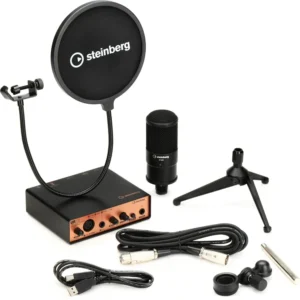 Steinberg UR12B PS – Audio Interface Podcast Starter Pack ur12bpack 2