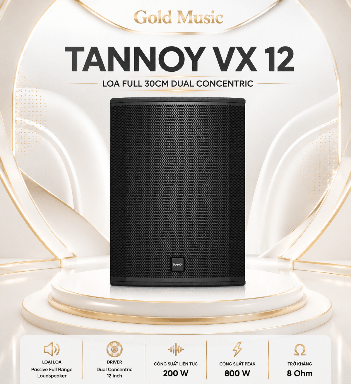 VX 12 Loa Full 30 Tannoy vx 12 loa full 30 tannoy