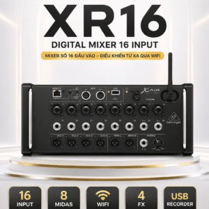 xr16 digital mixer behringer