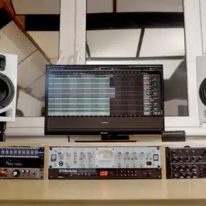 Loa kiểm âm phòng thu ADAM Audio A4V 4 inch active studio monitor một chiếc màu trắng adam a4v white 5