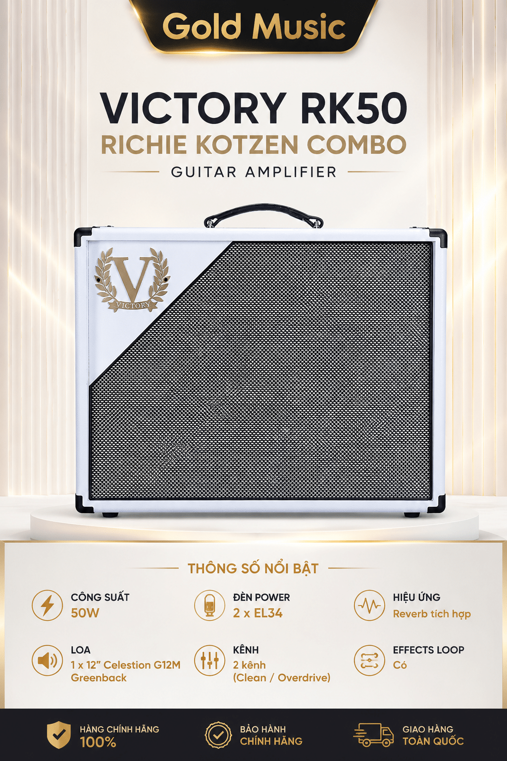 Ampli combo Victory RK50 Richie Kotzen combo guitar amplifier ampli combo victory rk50 richie kotzen combo