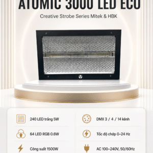 atomic 3000 led eco creative strobe mitek