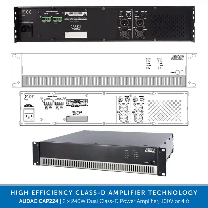audac cap224 2 audac cap224 2