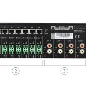 MTX88 AUDAC Bộ Chia Zone Âm Thanh 8 Vùng audac mtx88