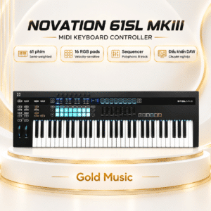 ban phim midi novation 61sl mkiii controller