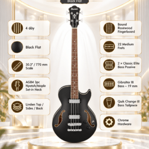 bass ibanez agb200 bkf 4