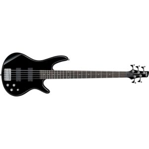 Bass điện Ibanez GSR205-BK 5 dây màu đen Black bass ibanez gsr205 bk