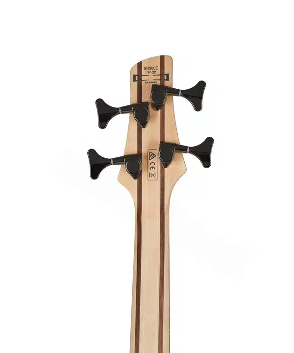 Bass điện Ibanez SR300E-PW 4 dây màu Powder White bass ibanez sr300e pw