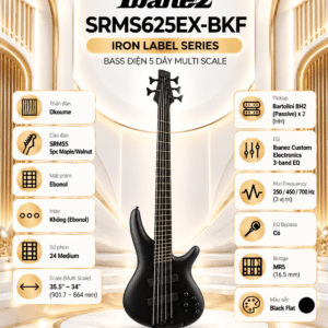 bass ibanez srms625ex bkf5