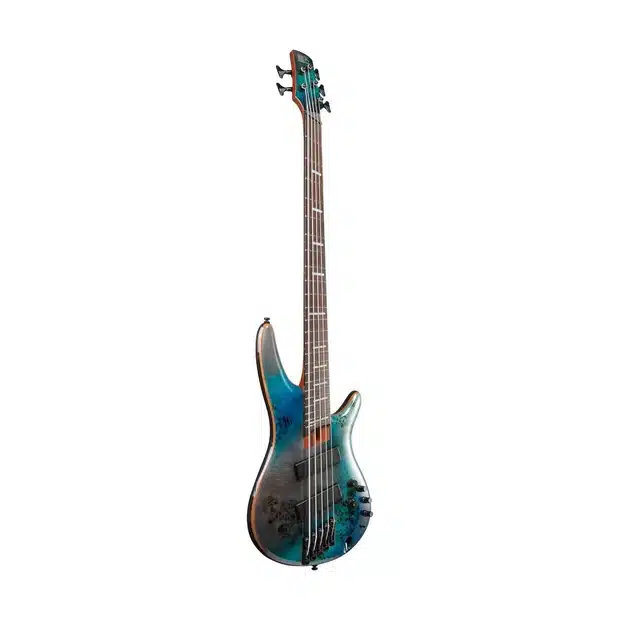 Bass multi scale Ibanez SRMS805-TSR 5 dây màu Tropical Seafloor bass ibanez srms805 tsr 7