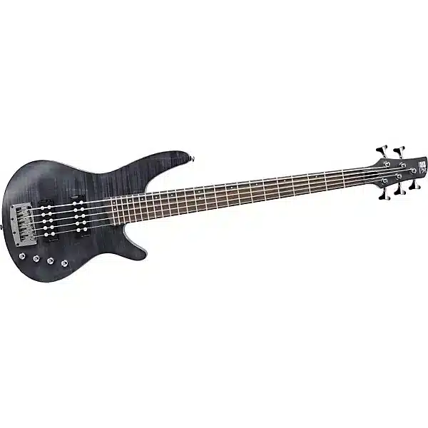 Bass điện Ibanez Soundgear SRX595-TGF 5 dây màu Trans Gray Flat bass ibanez srx595 tgf 5