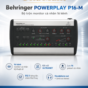 behringer p16 m in ear monitoring 16 channels