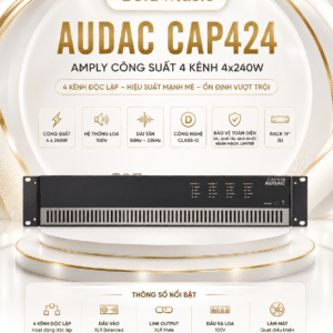 audac cap424 3