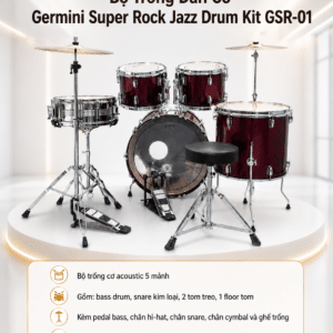 bo trong dan co germini super rock jazz drum kit gsr 01 1