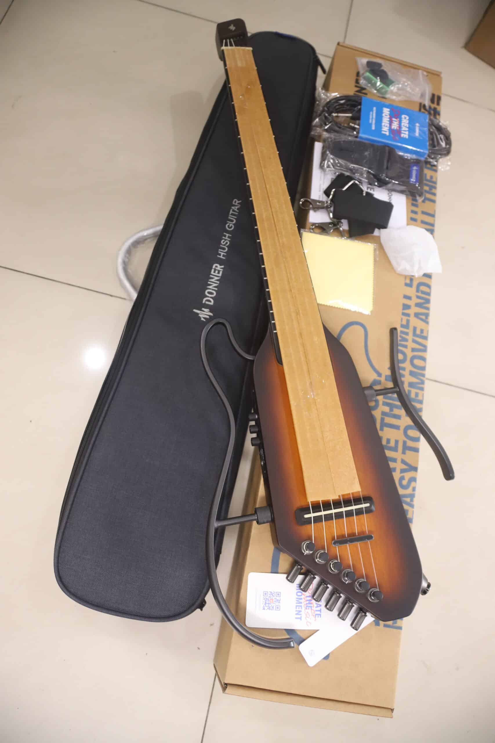 DONNER HUSH-C SUNBURST EC7251 donner hush c sunburst ec7251 2
