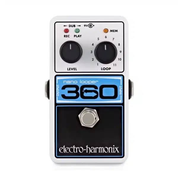 Pedal Looper Electro-Harmonix 360 Nano Looper Cho Guitar electro harmonix 360 nano looper 3
