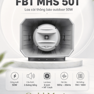 Fbt MHS 50T Loa còi thông báo outdoor IP66 50W fbt mhs 50t loa coi thong bao outdoor ip66 50w