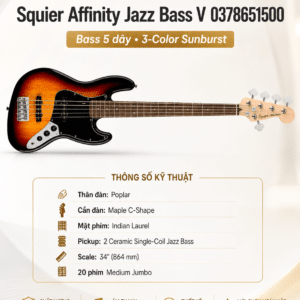 fender sq aff j bass v 0378651500 3