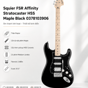 fender squier dan fsr aff strat hss mn bpg blk 0378103906