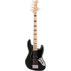 fender squier aff active jbass v mn blk 0378753565 4