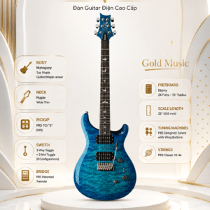 prs se custom 24 08 quilted lake blue 4