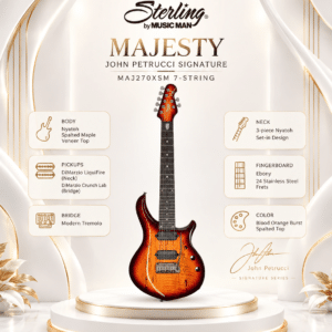 sterling maj270xsm blood orange burst 2