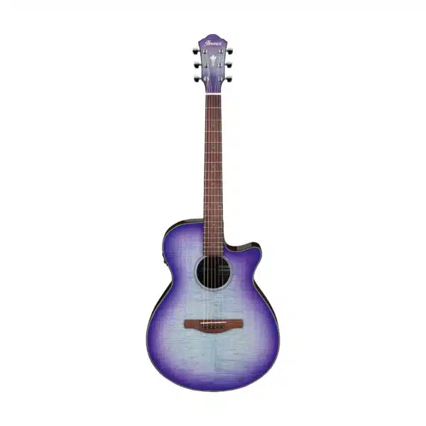 Ibanez AEG70-PIH guitar acoustic-electric Purple Iris Burst, có tuner ibanez aeg70 pih 3