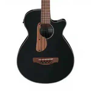 Ibanez AEGB24E-BKH bass acoustic 4 dây Black High Gloss, có EQ ibanez aegb24e bkh 2