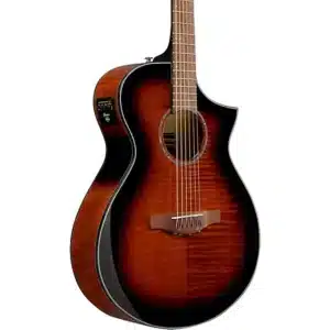 Ibanez AEWC400-AMS guitar thùng điện Amber Sunburst chơi sân khấu ibanez aewc400 ams 3