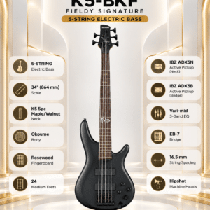 ibanez k5 bkf 3