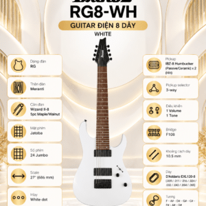 ibanez rg8 wh 4