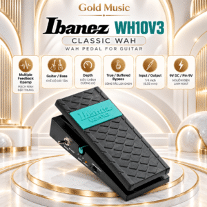 Pedal Wah Ibanez WH10V3 Classic Wah Cho Guitar