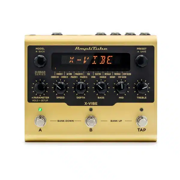 IK Multimedia AmpliTube X-VIBE pedal modulation tạo chuyển động ik multimedia amplitube x vibe 3