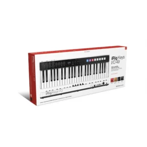Bàn phím MIDI IK Multimedia iRig Keys I O 49 49 phím kèm audio interface cho Mac và PC ik multimedia irig keys io 49 1