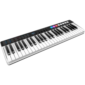 Bàn phím MIDI IK Multimedia iRig Keys I O 49 49 phím kèm audio interface cho Mac và PC ik multimedia irig keys io 49 4