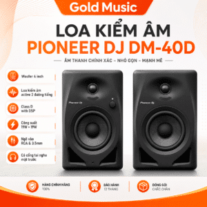 loa kiem am pioneer dj dm 40d