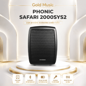 loa phonic safari 2000sys2