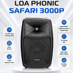 loa phonic safari 3000p 2