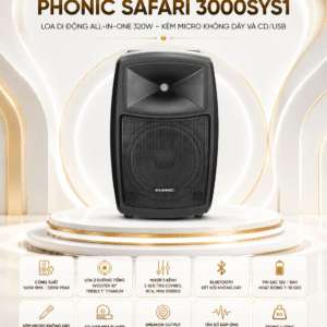 loa phonic safari 3000sys1