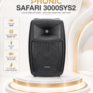 loa phonic safari 3000sys2