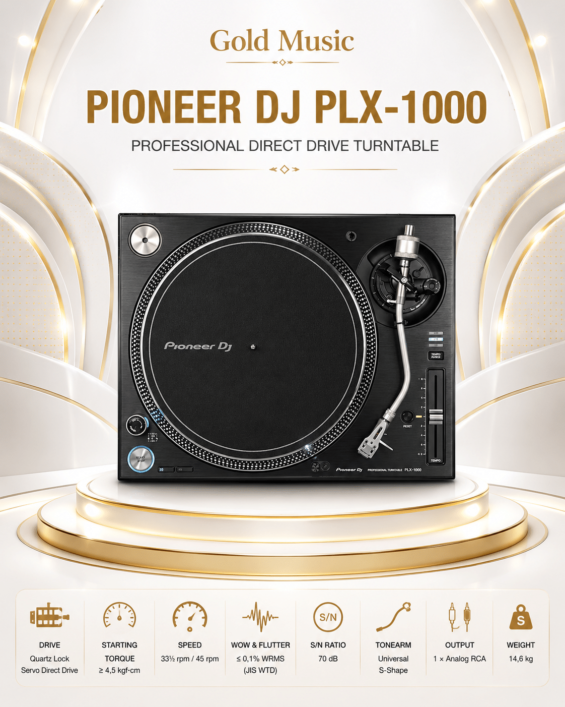 MÁY DJ PIONEER DJ PLX-1000 may dj pioneer dj plx 1000